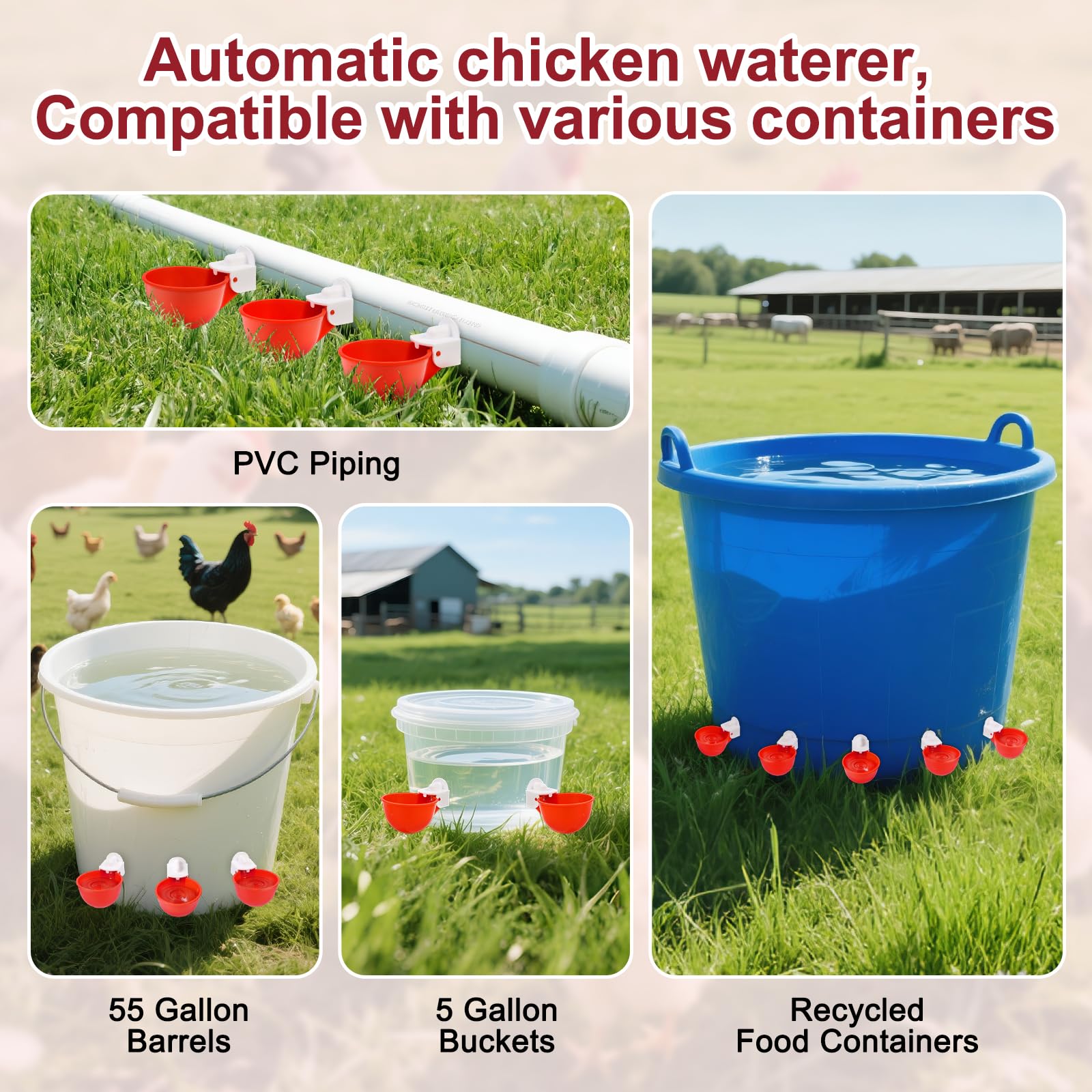 Tibaebe safe PP material water cups resist heat, cold, and chemicals.