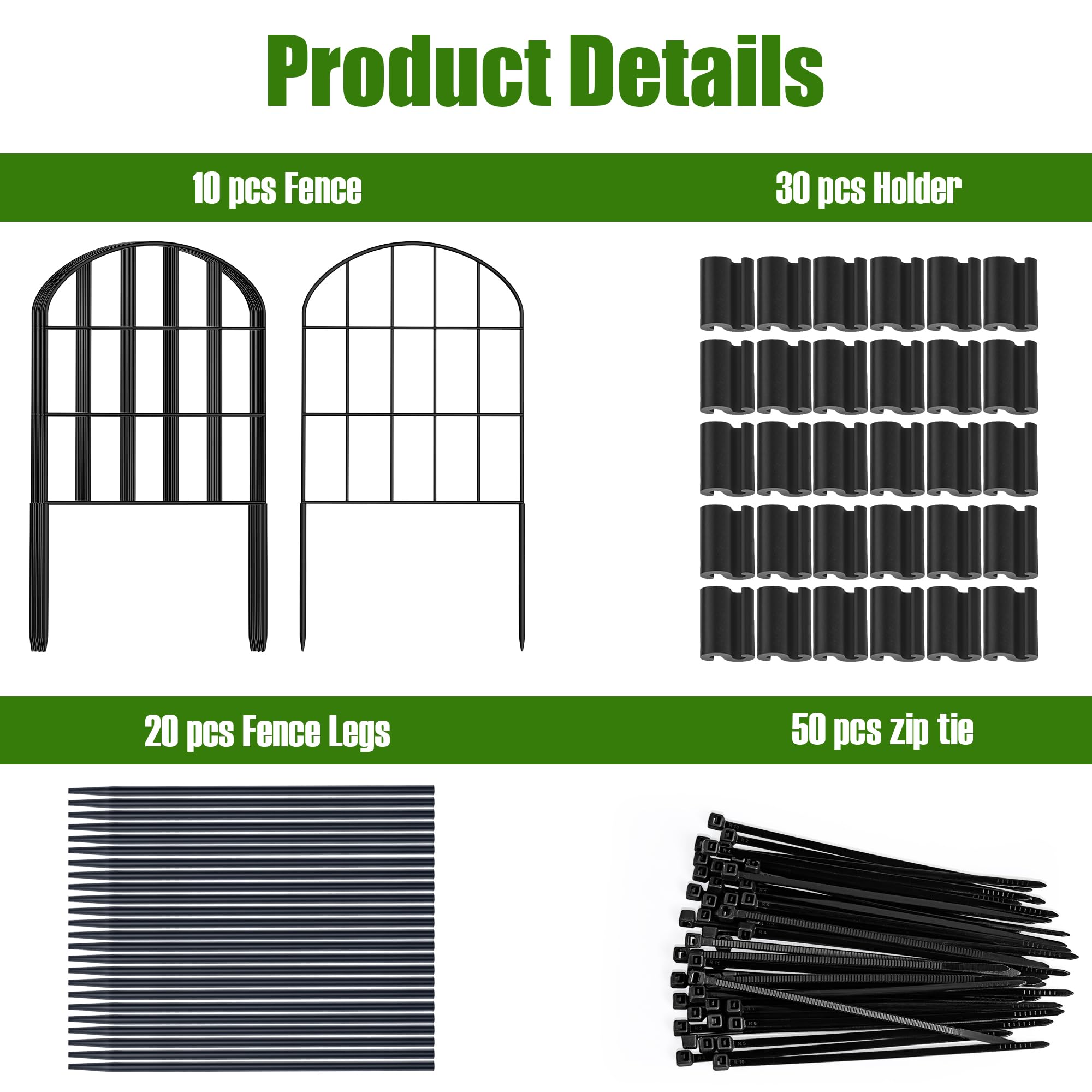 Ticanros clips and accessories enable fast no-dig installation.