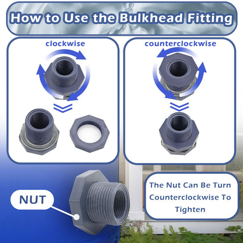 TiciKim PVC ball valve offering reliable flow control for barrels.