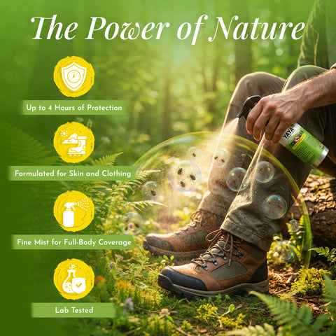 TICK BAN Yaya Organics plant-based ingredients like cedarwood and peppermint.