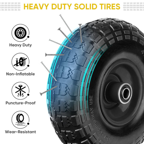 TICONN double-sealed bearing detail improves rolling efficiency.