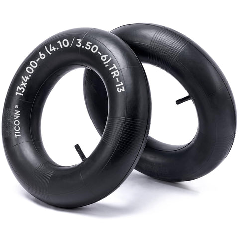 TICONN inner tube 13x4-00-6 straight valve for wheelbarrows ensures a reliable seal