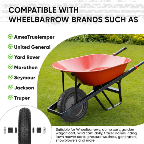 TICONN universal-fit tire works across multiple wheel sizes for replacements.