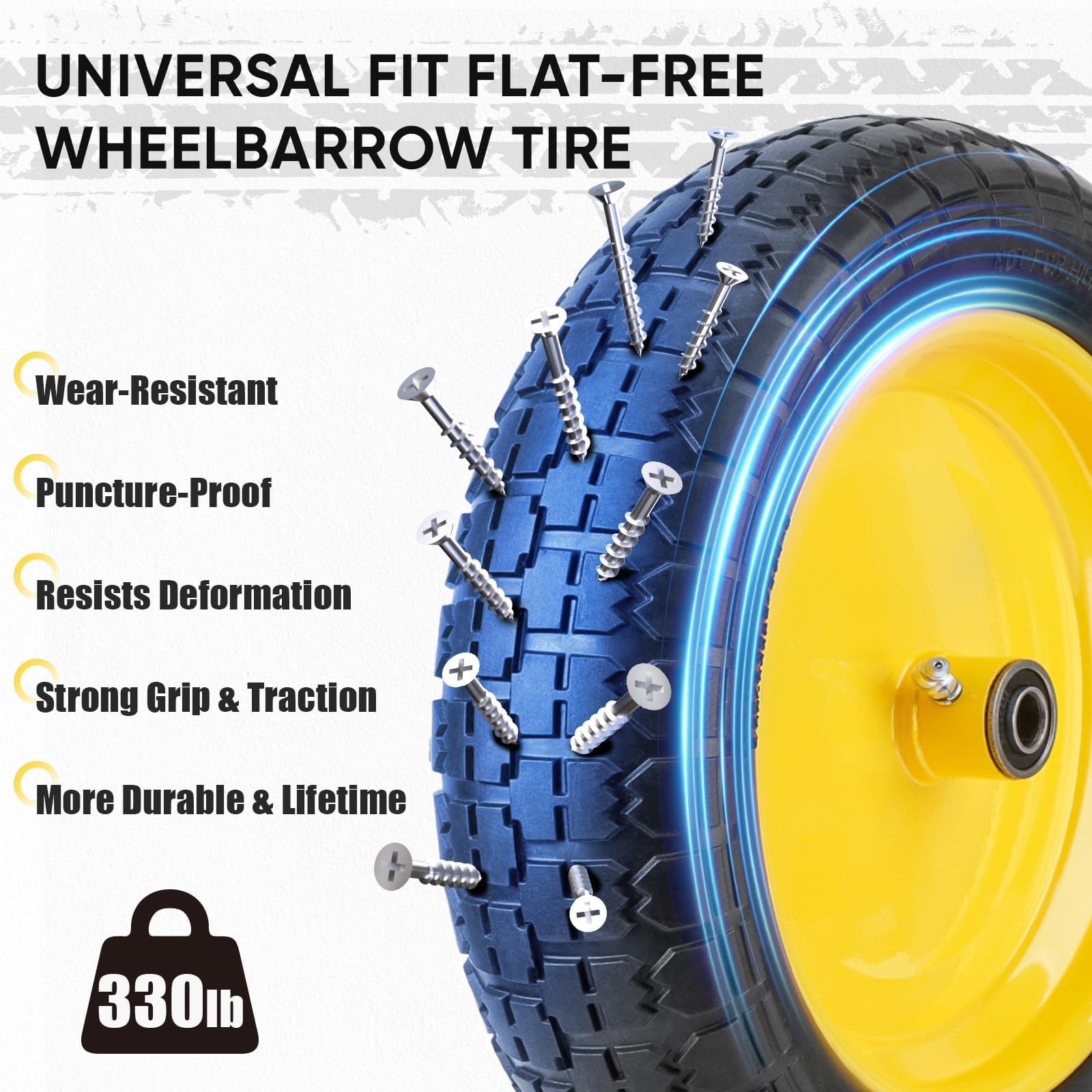 TICONN universal-fit axle range shows broad compatibility.