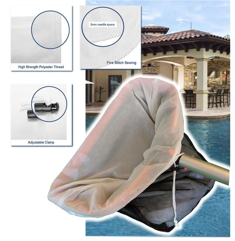 TIDAL PRO adjustable clamp attachment secures a tight fit on most nets.