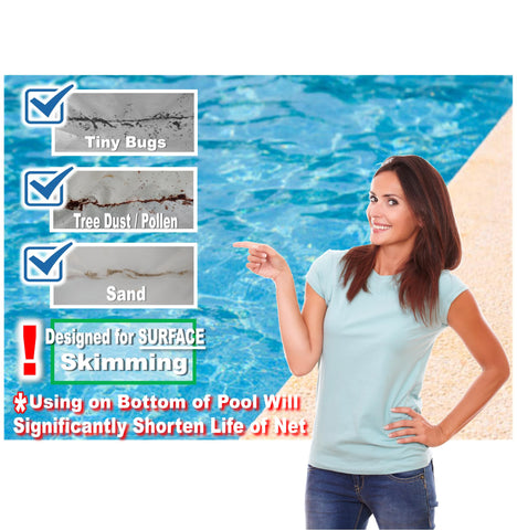 TIDAL PRO universal deep-net fit enables quick upgrades for any pool.