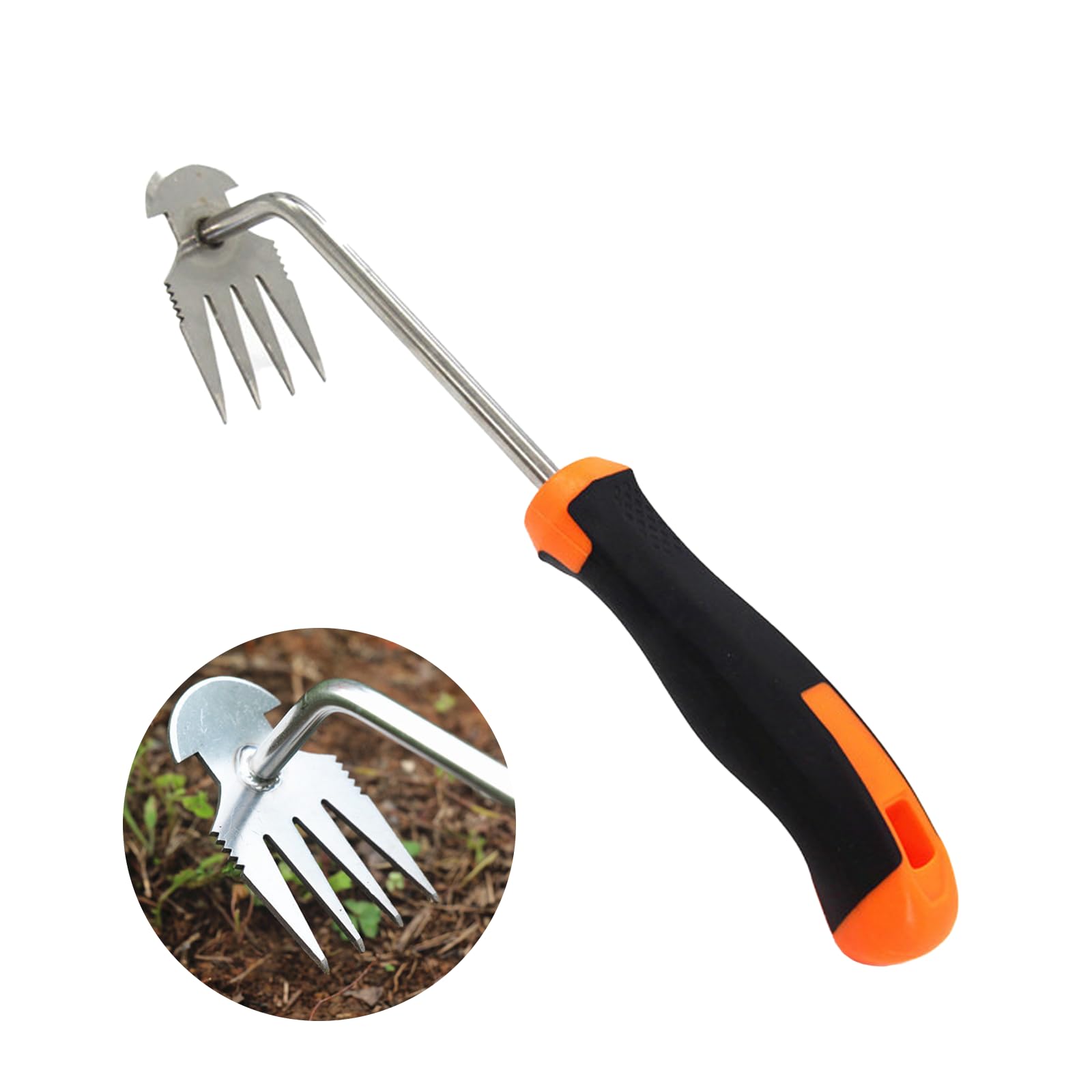 TIDENBR weed puller tool with ergonomic grip for effortless garden weeding.
