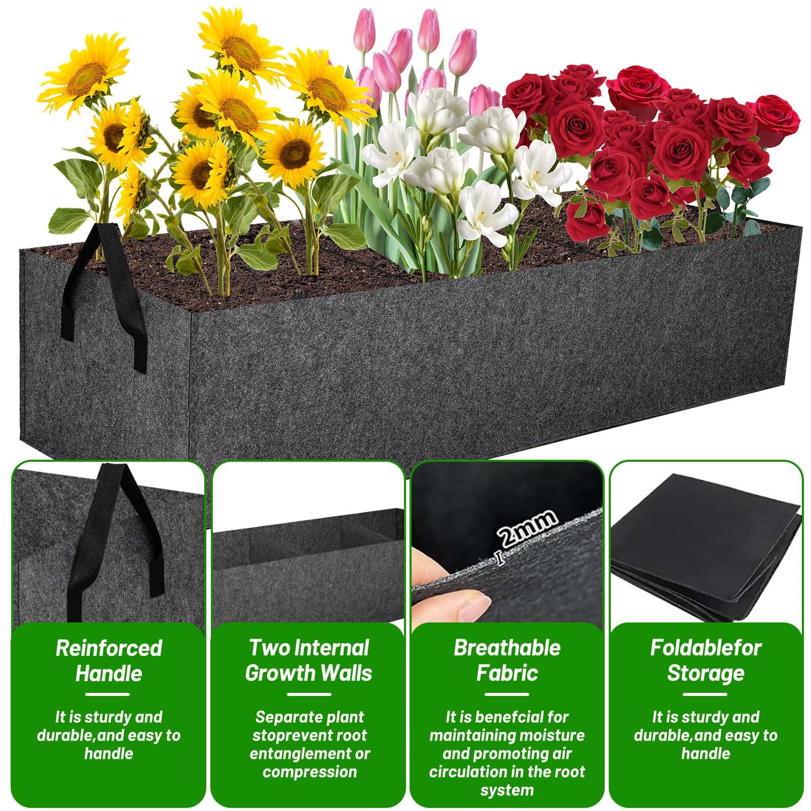Tidponra leaf ties bundle helps secure plant stems safely