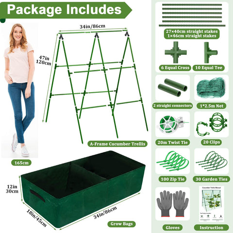 Tidponra trellis netting helps plants climb smoothly and stay upright