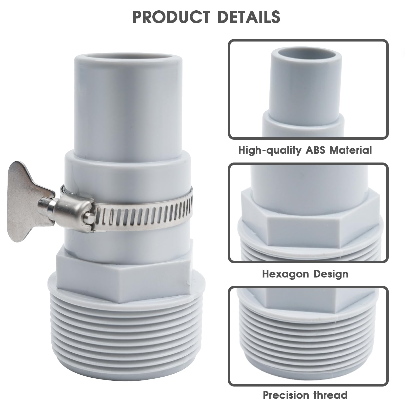 Three-pack kit keeps pool maintenance on hand.