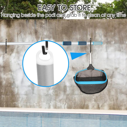 TidyMister deep trash bag design makes collecting large debris simple