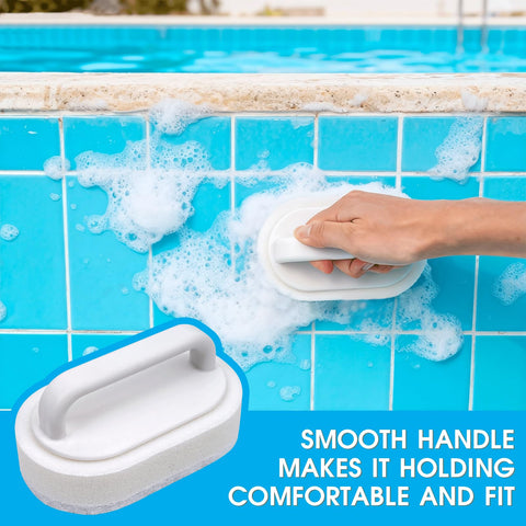 TidyMister dense scrubbing surface for spas delivers stronger cleaning on waterlines and tiles.