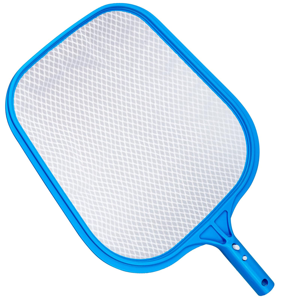 TidyMister diamond-mesh skimmer front view for fine debris capture