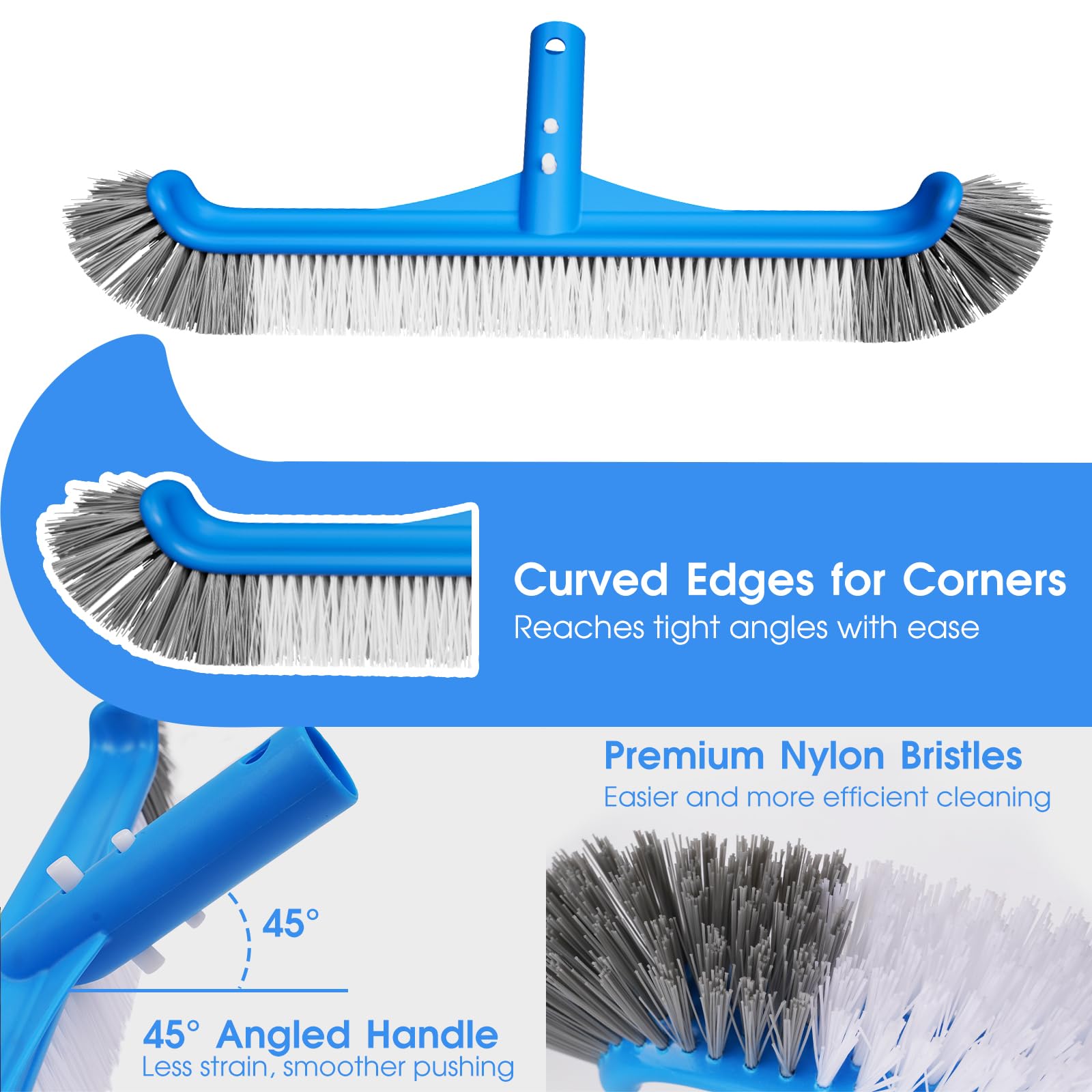TidyMister EZ Clip and swivel adapters simplify connections.