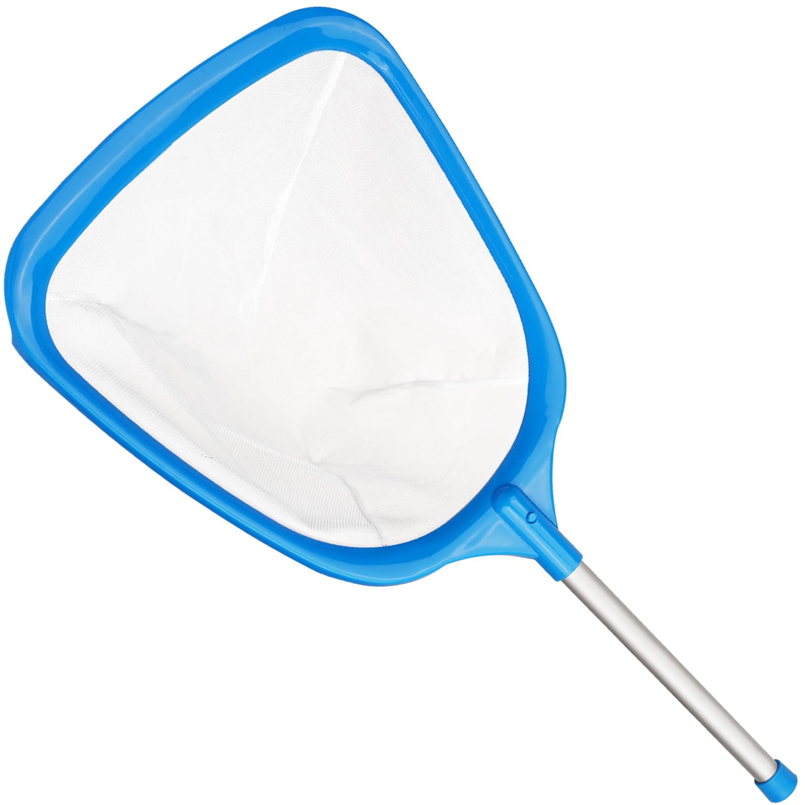TidyMister hot tub skimmer with 12 inch pole for easy debris pickup