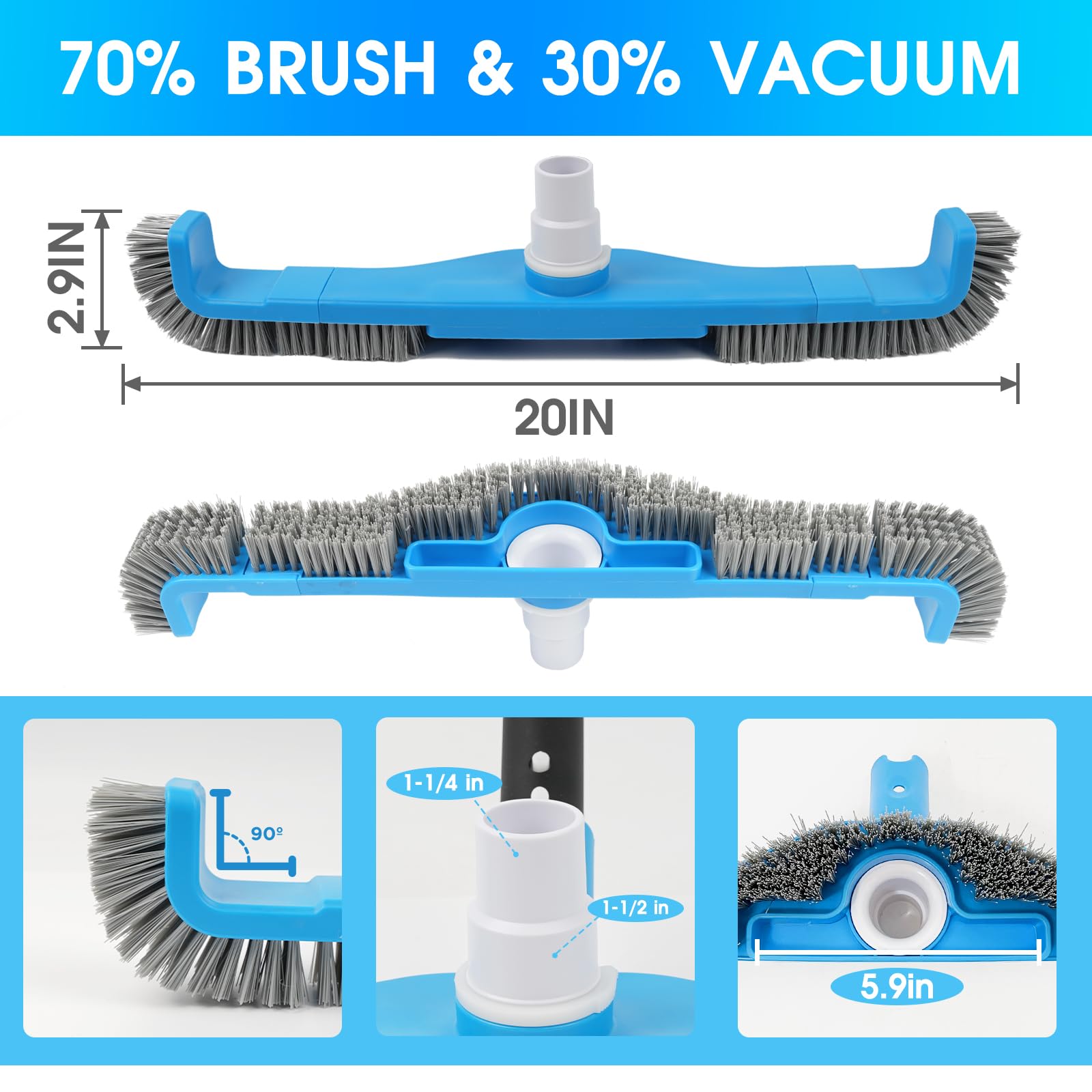 TidyMister suitable for both inground and above-ground pools.