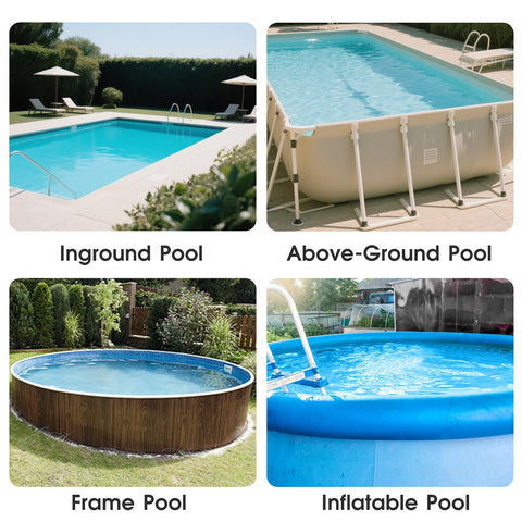 Tidymister orange professional pool vacuum head for inground and above-ground pools.