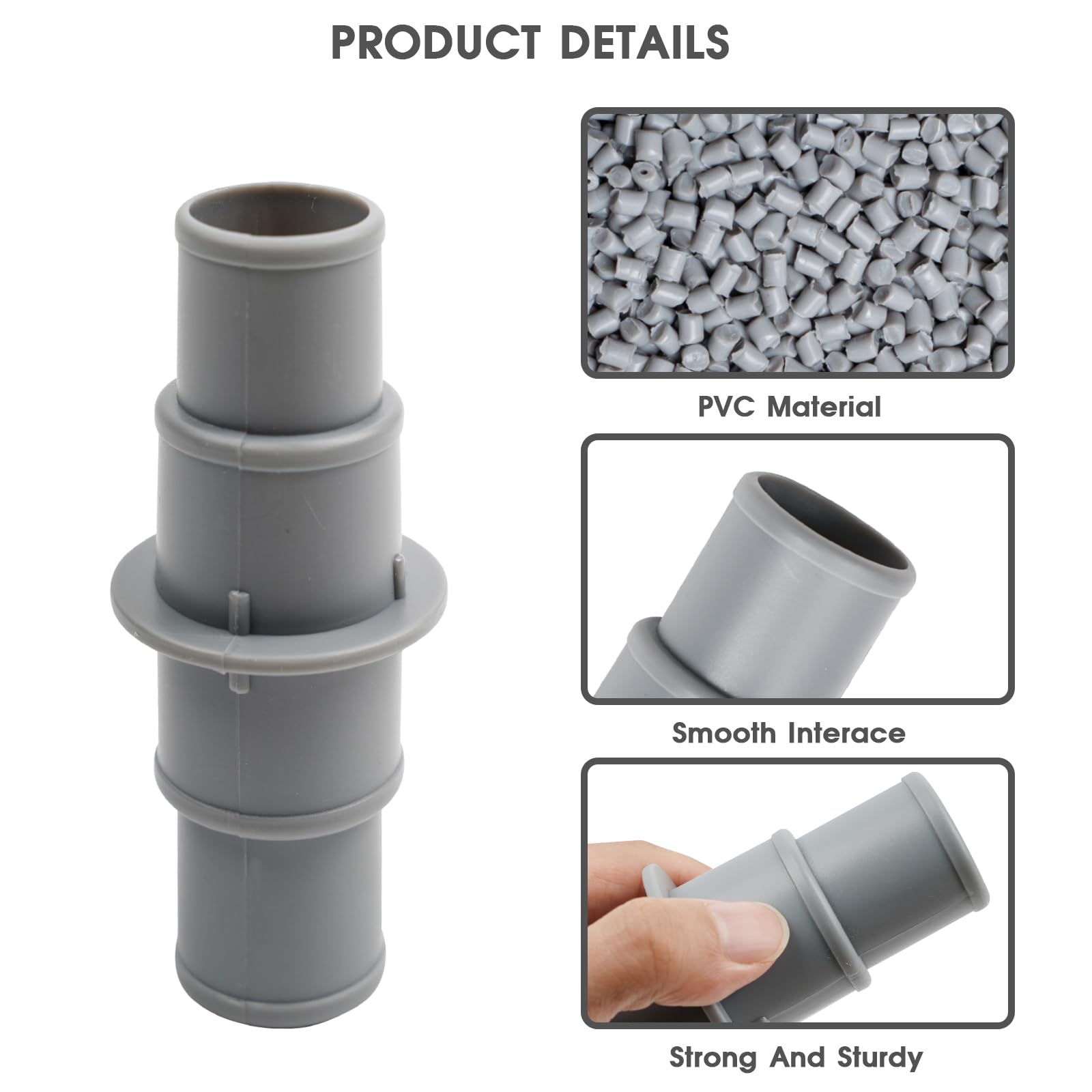 Tidymister 2-pack included components help you complete a secure hose setup.