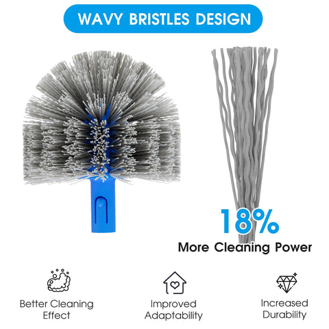 Tidymister pool brush debris removal helps keep walls, floors, and steps clear