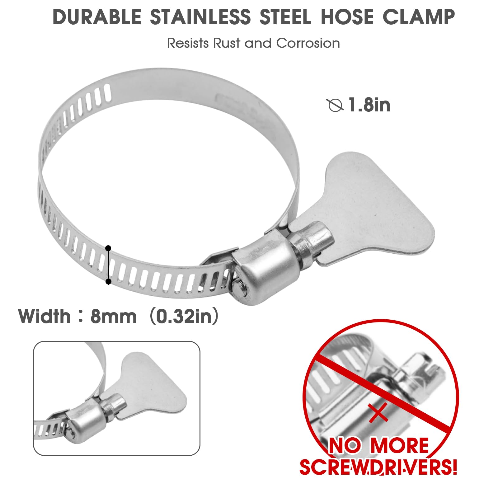 Tidymister pool hose connector included in the package