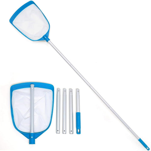 Tidymister pool leaf skimmer net with ultra-fine mesh capturing tiny debris