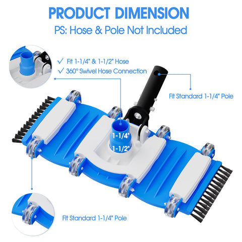 TidyMister durable construction withstands demanding pool conditions