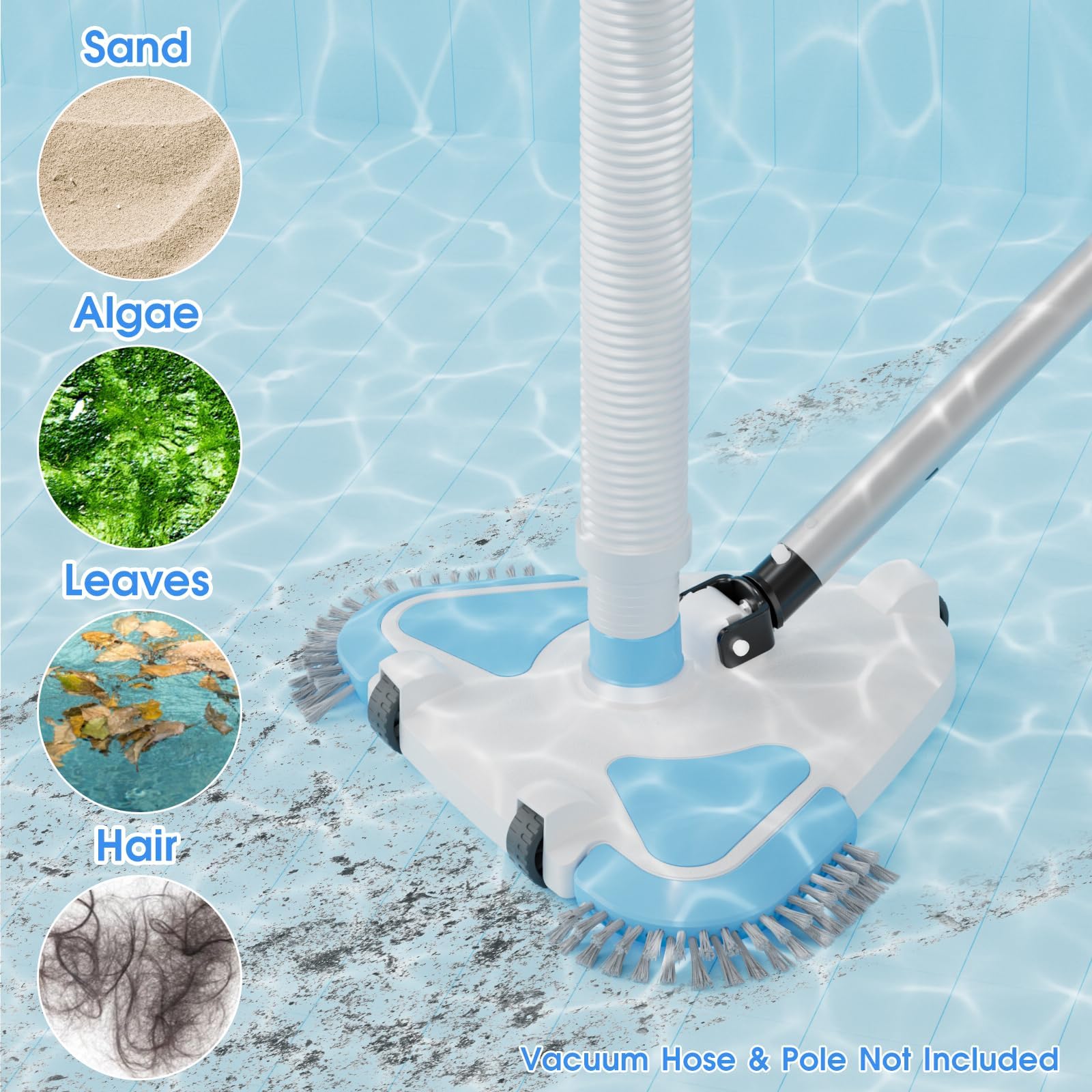 TidyMister standard hose and pole compatibility for easy setup.