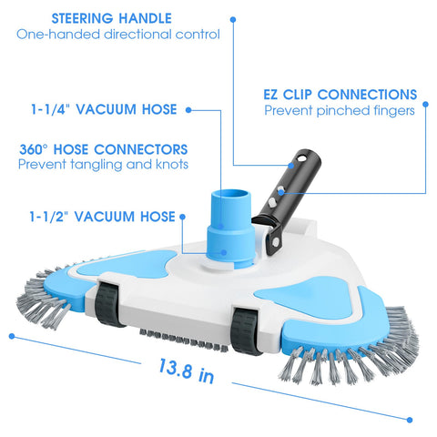 TidyMister vinyl liner-safe design protects surfaces during cleaning.