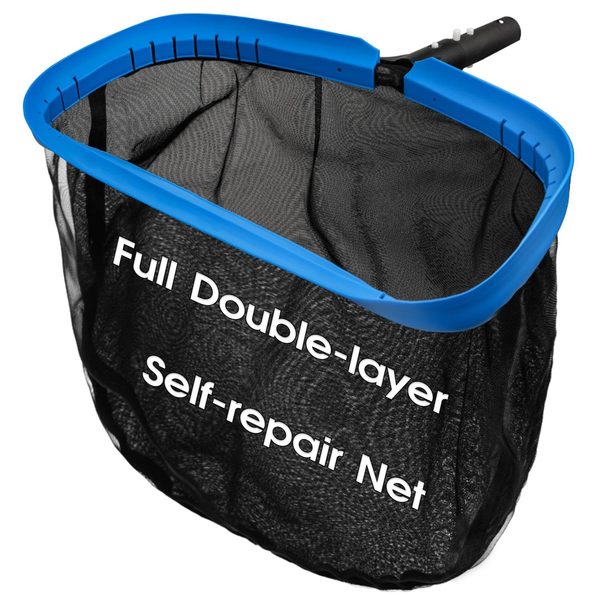 TidyMister outer net—durable shield for long-lasting pool debris collection.