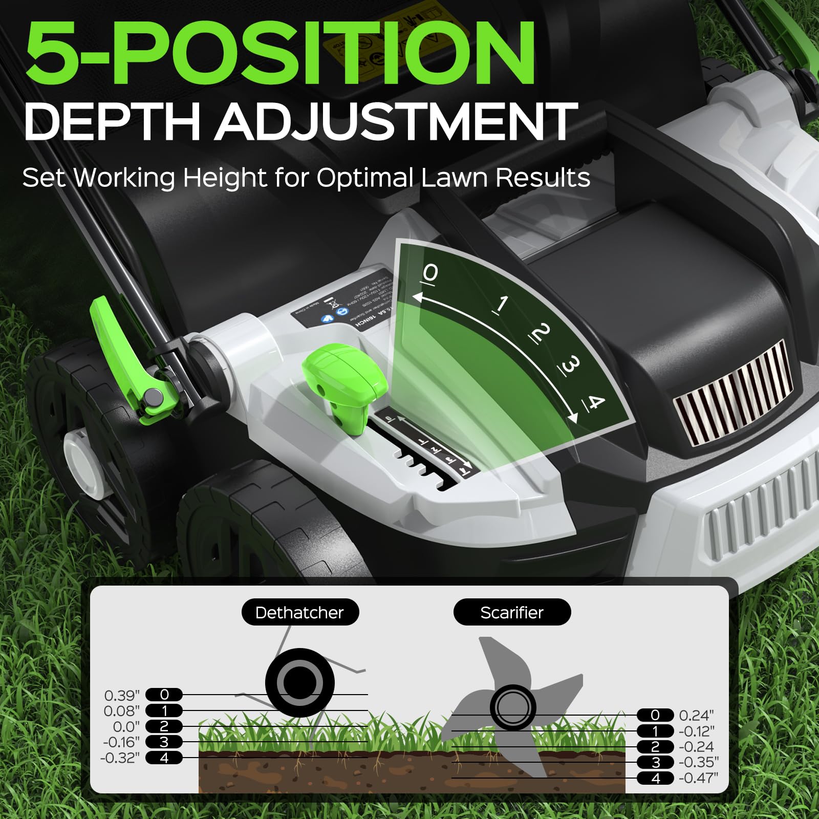 TIECTOWN 2 in 1 blades with quick release for easy mode switching