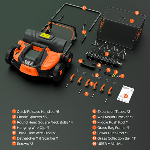 TIECTOWN durable wheels ensure smooth movement across turf.