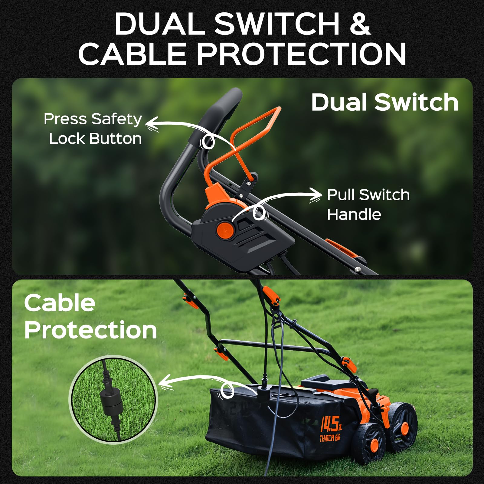 TIECTOWN folding handle and lightweight design simplify storage.