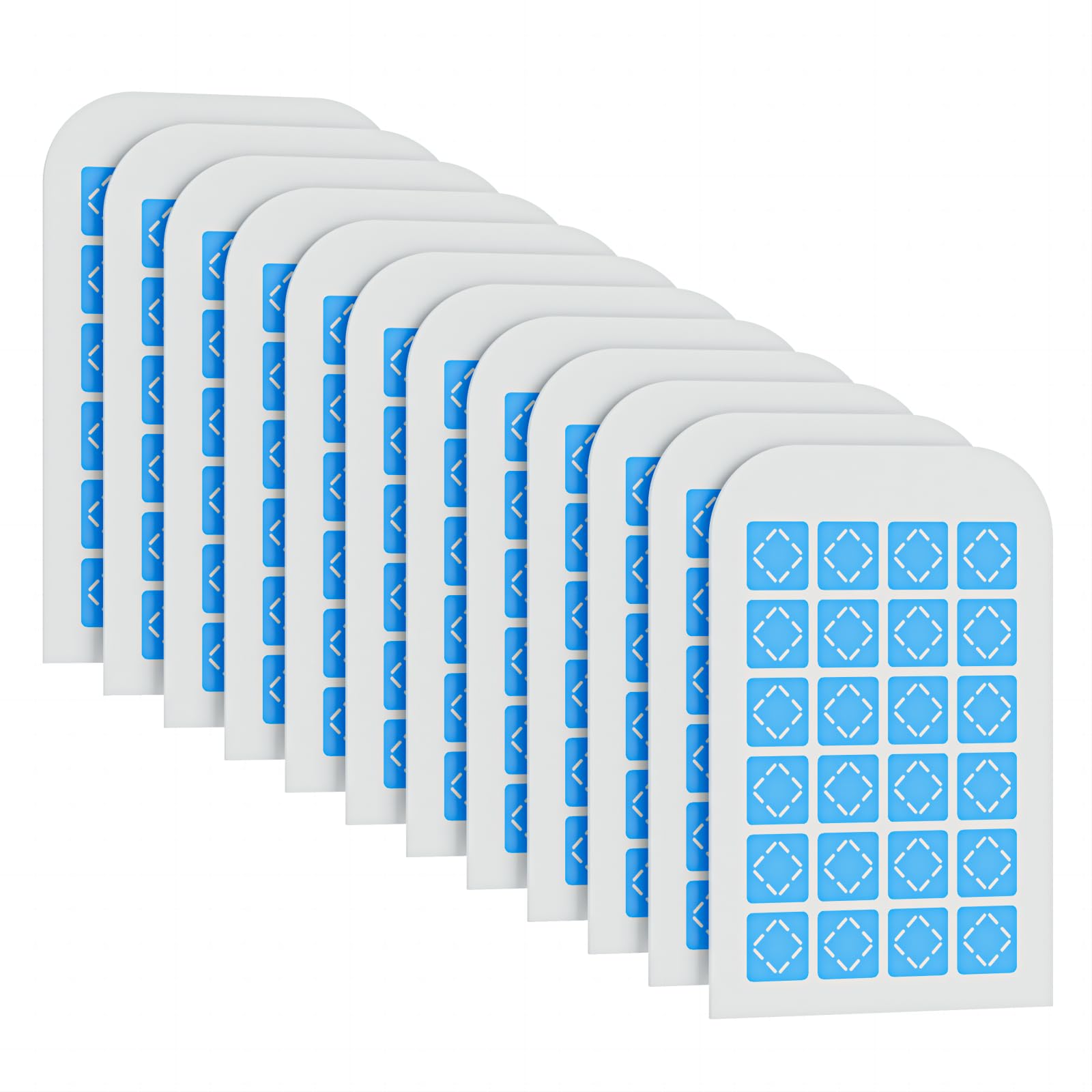 TIENBE 12-pack glue cards for indoor pest control, odorless and non-toxic.
