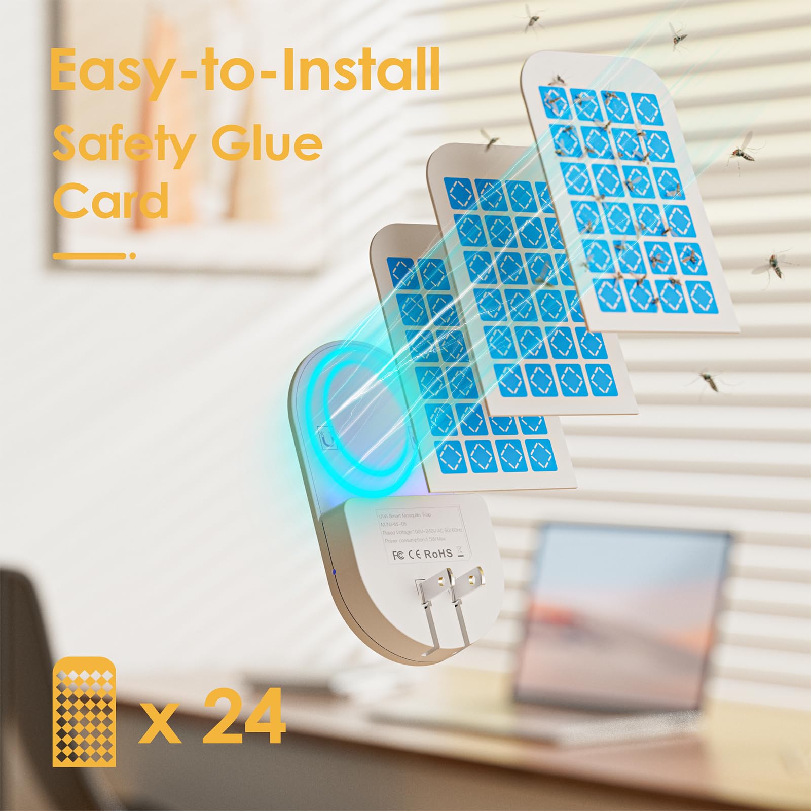 TIENBE night light mode provides soft illumination during use