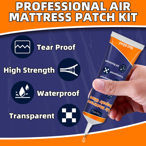 Tiepetly blue round patches designed for versatile patching needs