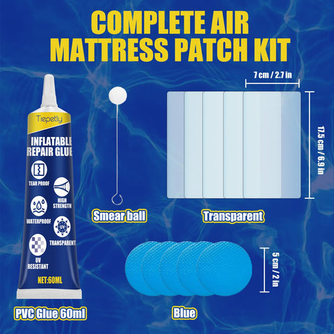 Tiepetly pool liner repair shows patch fitting neatly for seamless surfaces