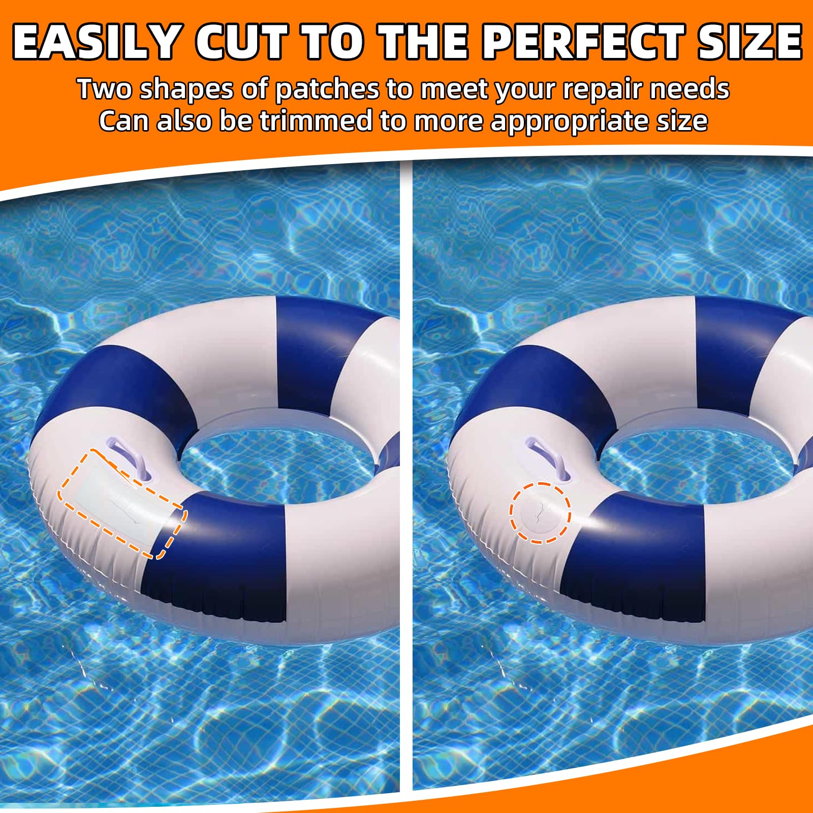 Tiepetly smear-ball tool ensures even glue application
