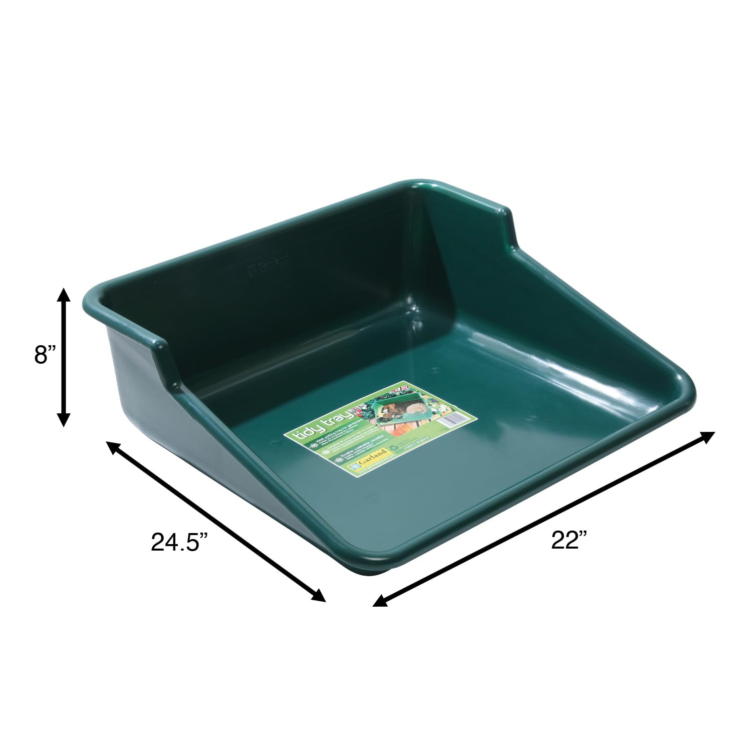 Tierra Garden Garden Tidy Tray enables mess-free indoor gardening on clean surfaces.