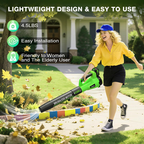 Tietoc circular nozzle concentrates power for efficient leaf removal.