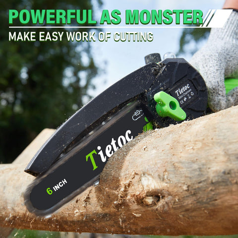 Tietoc compact kit includes essential tools for quick setup.