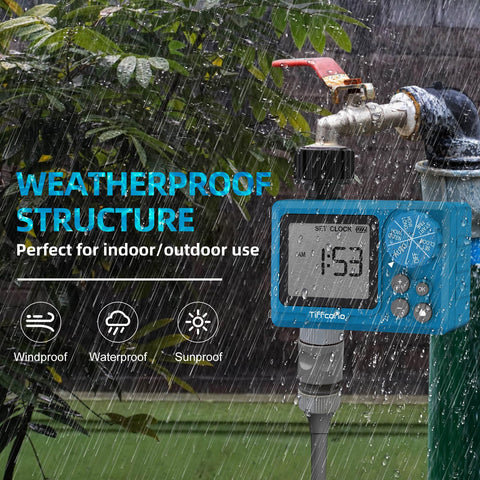 TiFFCOFiO automatic watering helps keep plants hydrated while traveling