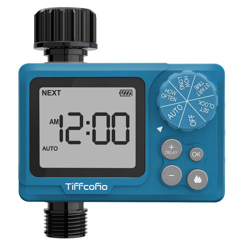 TiFFCOFiO sprinkler timer outdoor digital for precise garden irrigation planning