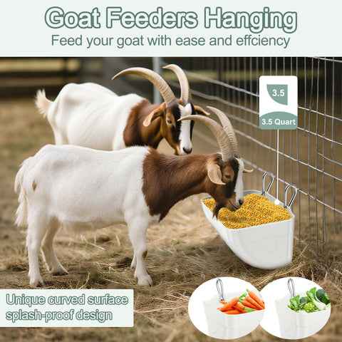 Tiflev chicken waterer trough in white guards water and reduces waste.