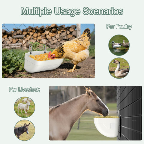 Tiflev easy-refill access for quick feeding in busy runs.