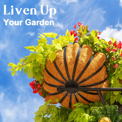 TigeJoy dense round liner provides sturdy, long-lasting planter support.