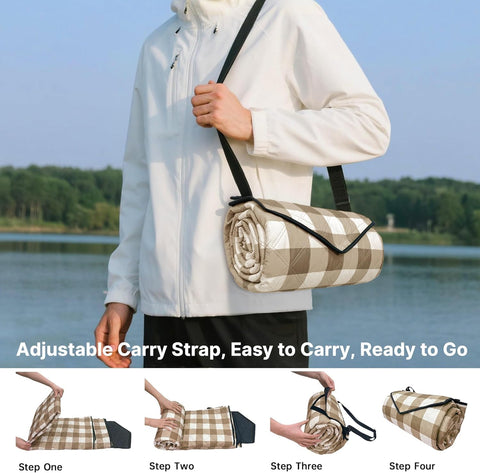 TigeJoy diamond-stitch design ensures durable shape during outdoor use.