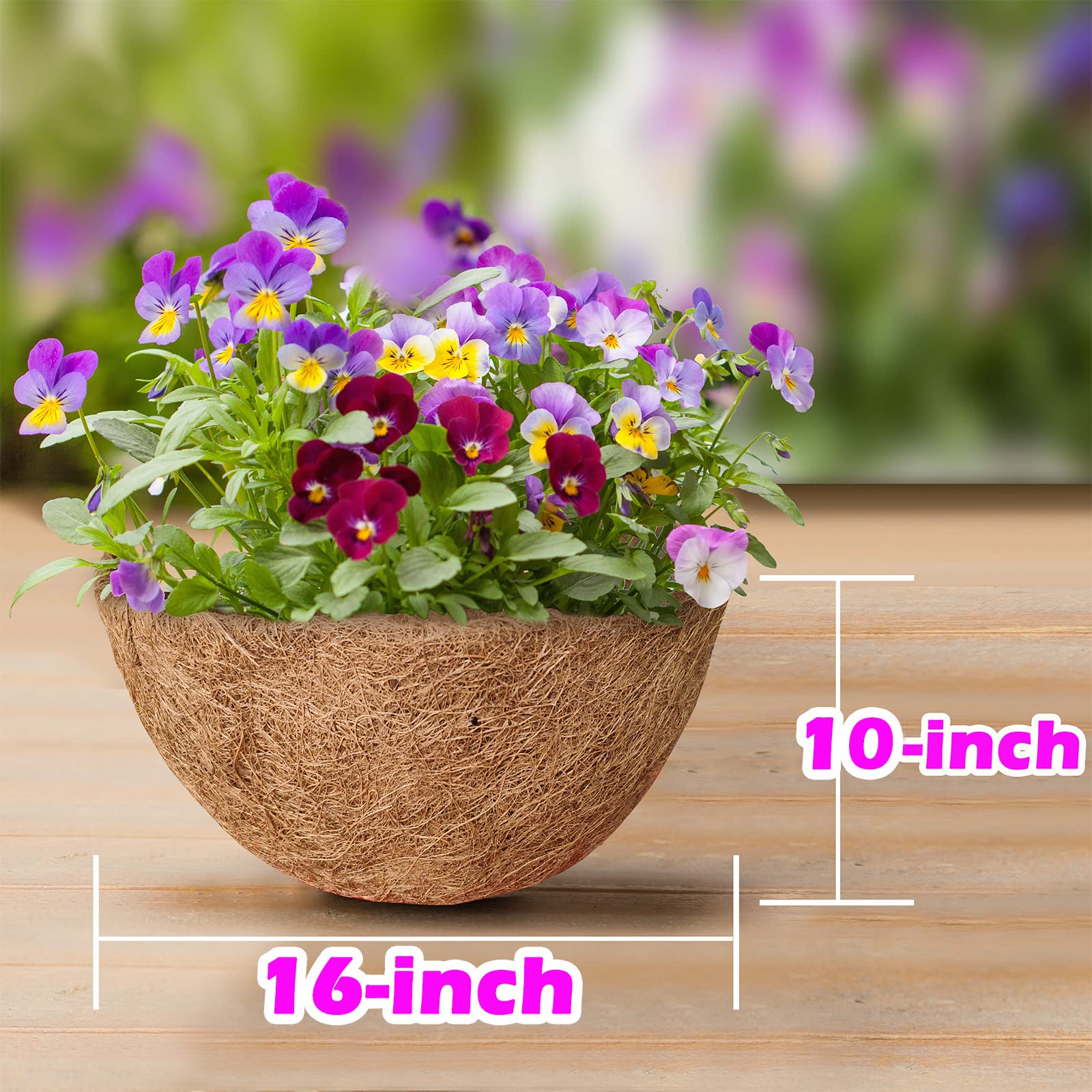 TigeJoy liner suitable for indoor and outdoor planters.