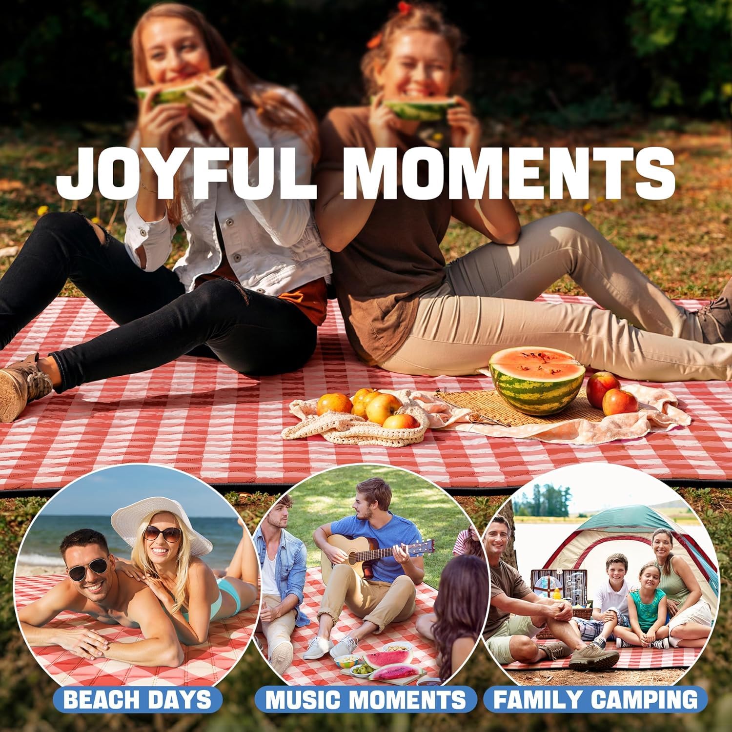 TigeJoy multiple sizes option for solo to group outings.