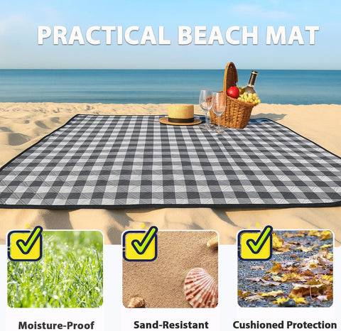 TigeJoy 80x80 ground cover blocks moisture for dry seating