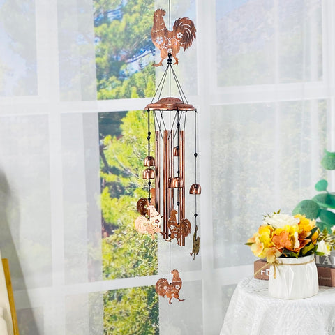 TIGGSY aluminum tubes produce crisp, lasting chime notes.